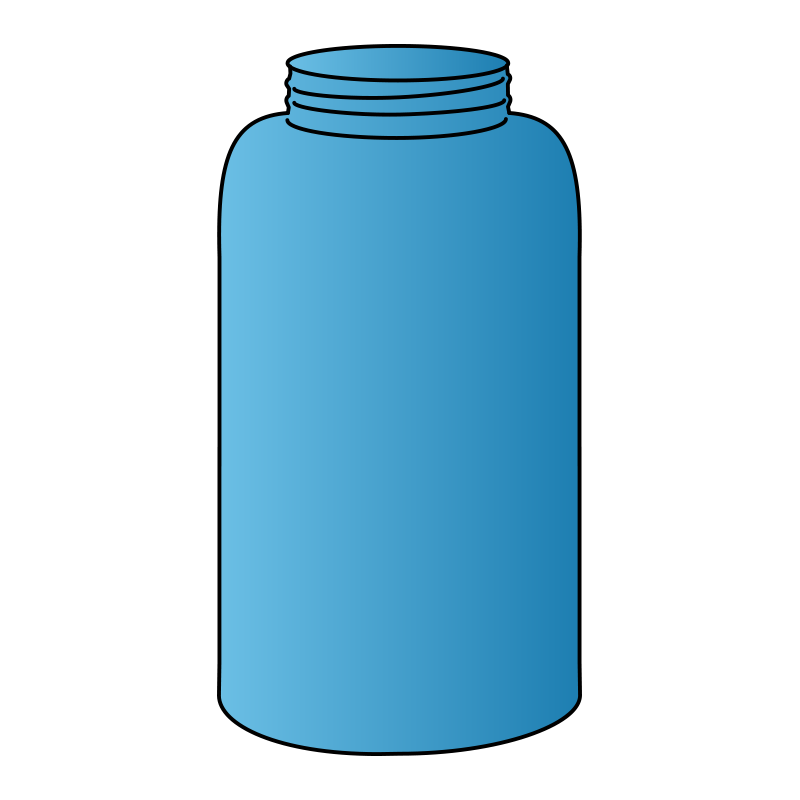 Bottles without lids B