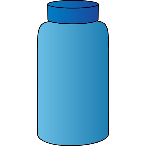 Bottles with lids B+