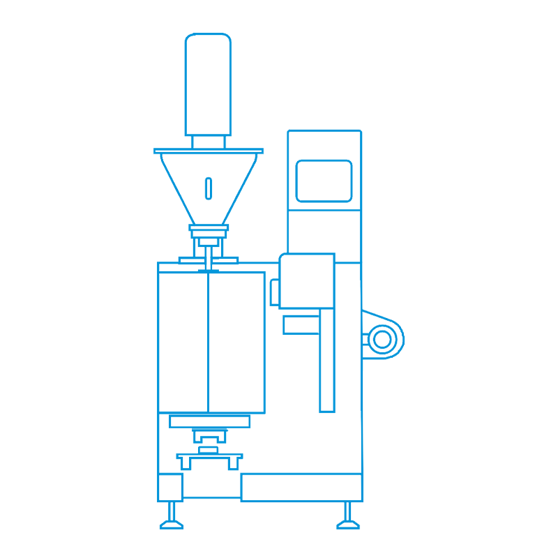 Auger Filler with Vertical Form Fill Seal (VFFS) Packaging System