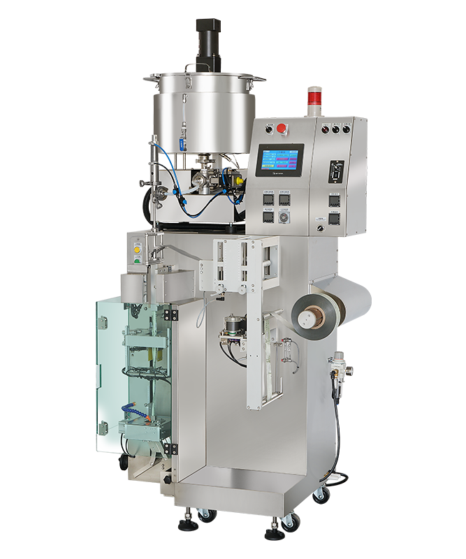 Pump Filler with VFFS Machine - Round Corner Sachet