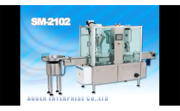 SM-2102 Automatic Powder Filling Plugging & Capping Machine (Small Volume)